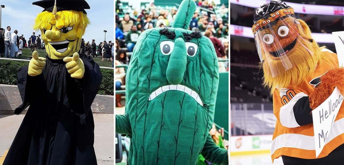 The 14 Weirdest Sports Mascots Of All Time, Ranked By How Silly They Look On The Sidelines