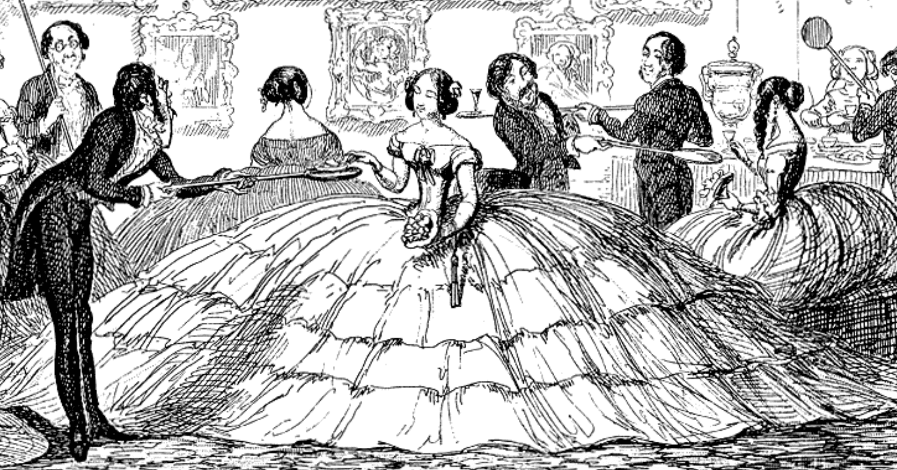 What Was The Deal With Those Giant Victorian Skirts?