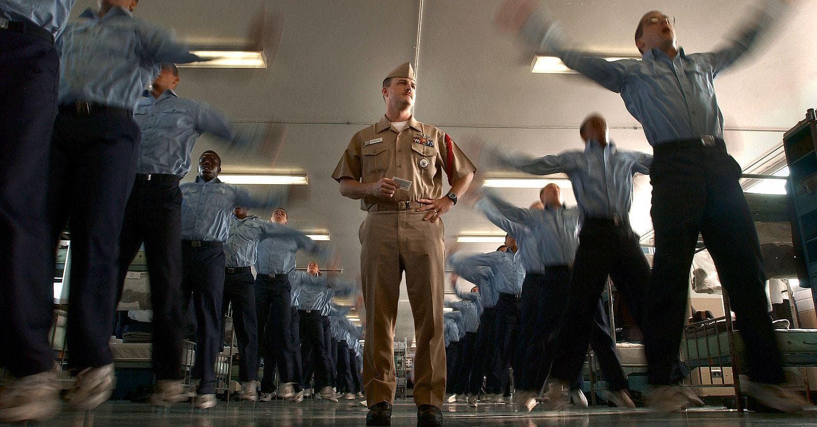 Surviving navy outlet boot camp
