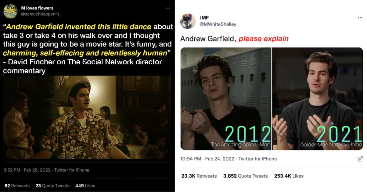 30 Tweets That Prove The Internet Is Obsessed With Andrew Garfield And We Can't Blame Them