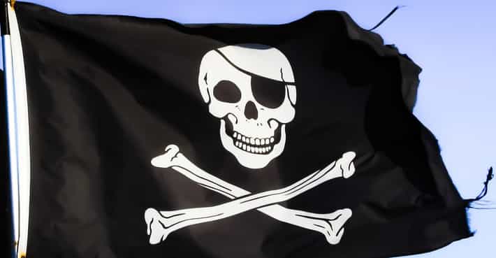 Pirate flag Black Sea 1,5m