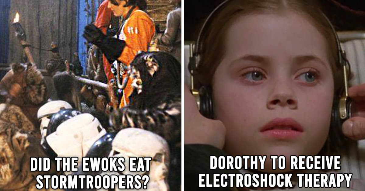 People Are Sharing Messed Up Details In Otherwise Innocent Movies And It Is A Bit Shocking