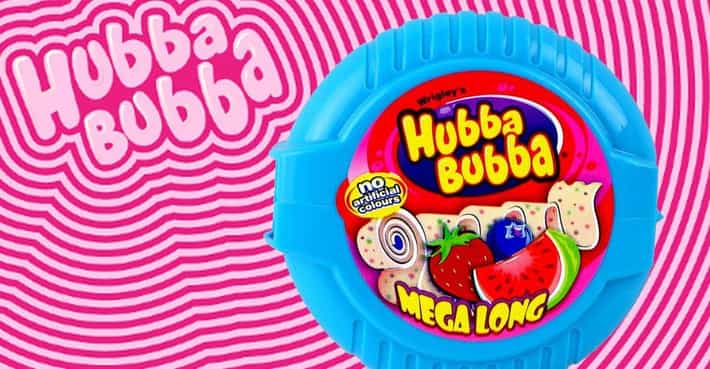 HUBBA BUBBA Tape Mega Long chewing gum on a roll COLA flavor -FREE SHIPPING