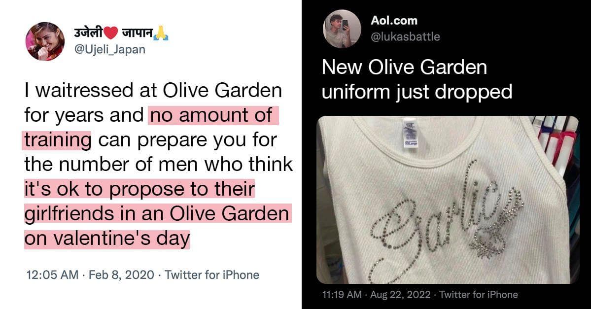 29 Hilarious Tweets About Olive Garden For The Breadstick Enthusiasts