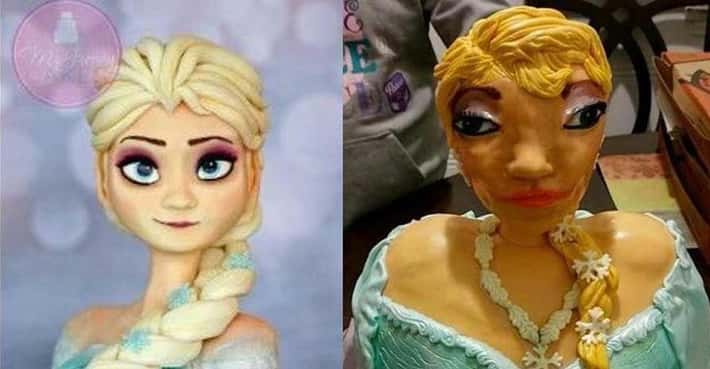 Horrific Disney Nightmare Cakes