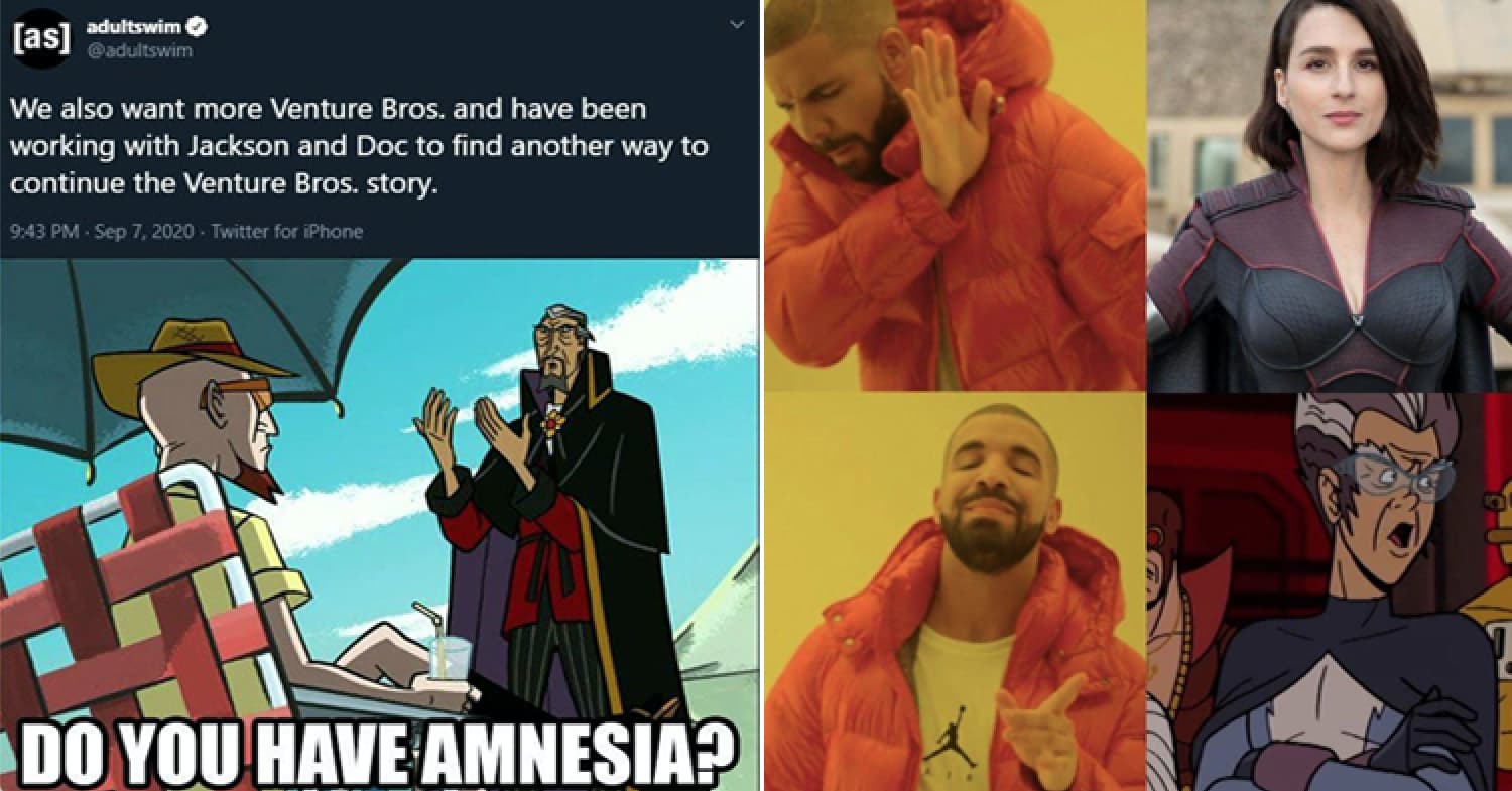 18 Random Venture Bros Memes For Fans Who Miss The Show