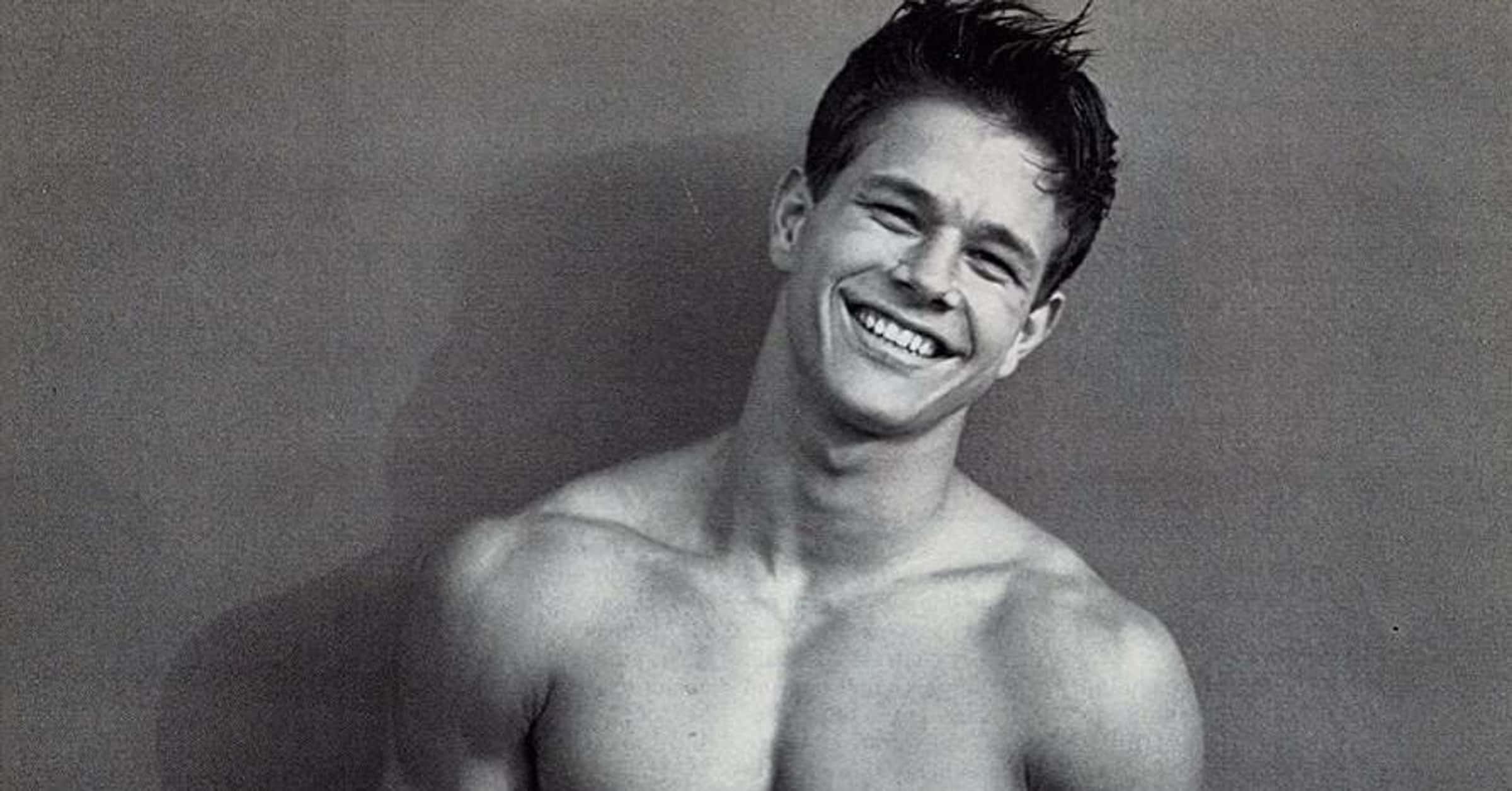 A young Mark Wahlberg