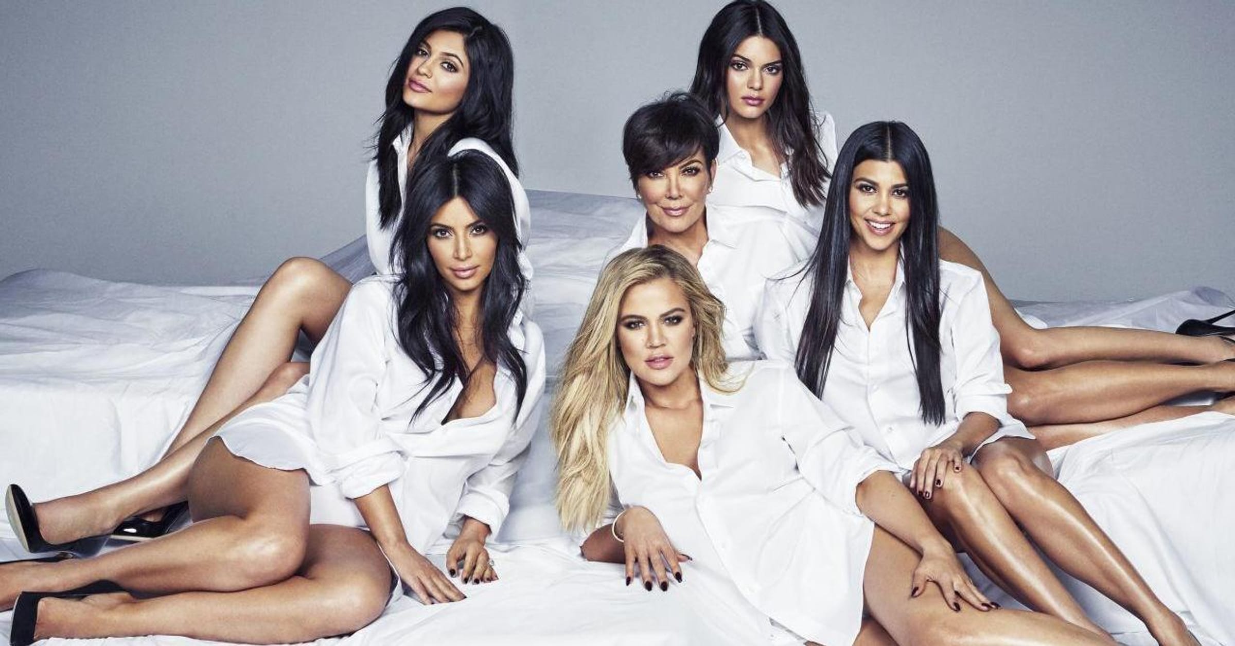 Kardashian-Jenner Sisters Model Skims Valentine's Day Line