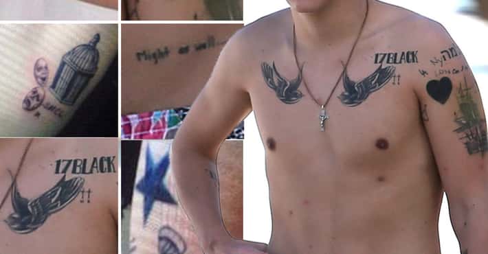 Harry Styles is Covered in Tats