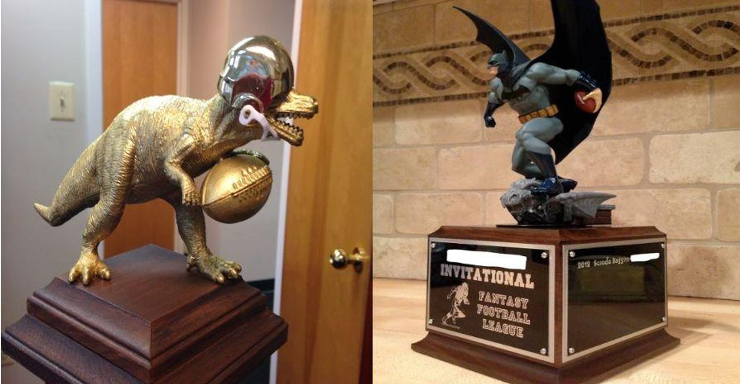 The Funniest Fantasy Football Trophies Ever Made