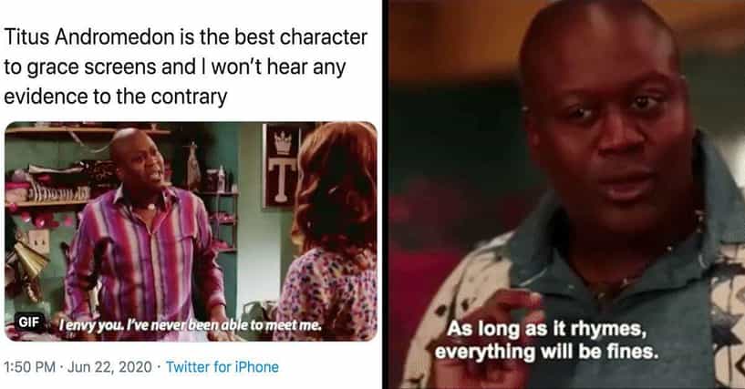 Titus Andromedon Memes That Prove He Is The Best Character On Unbreakable Kimmy Schmidt
