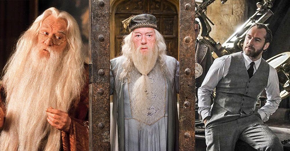 The Three Actors Who Played Dumbledore In The 'Harry Potter' Movies, Ranked