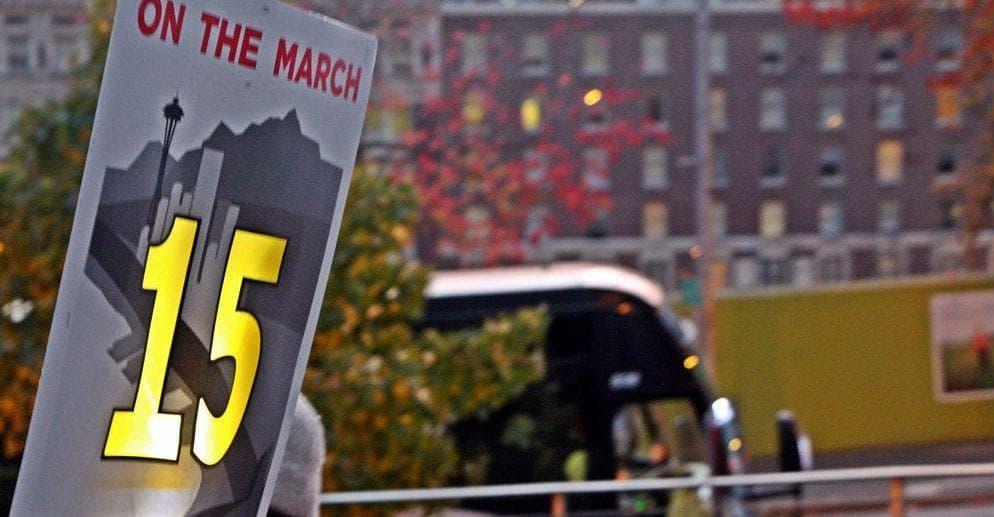 Who raised minimum wage to $15