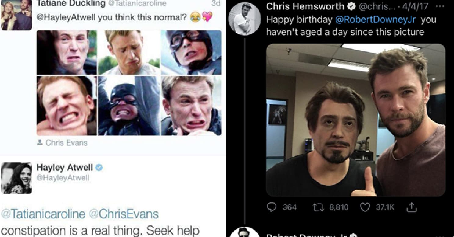 15 Times The Avengers Cast Roasted Each Other On Twitter