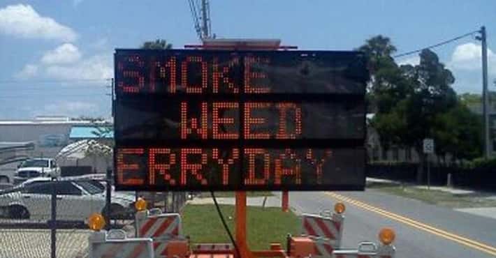 Funny Electronic Road Signs