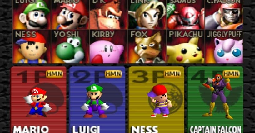 download smash bros n64