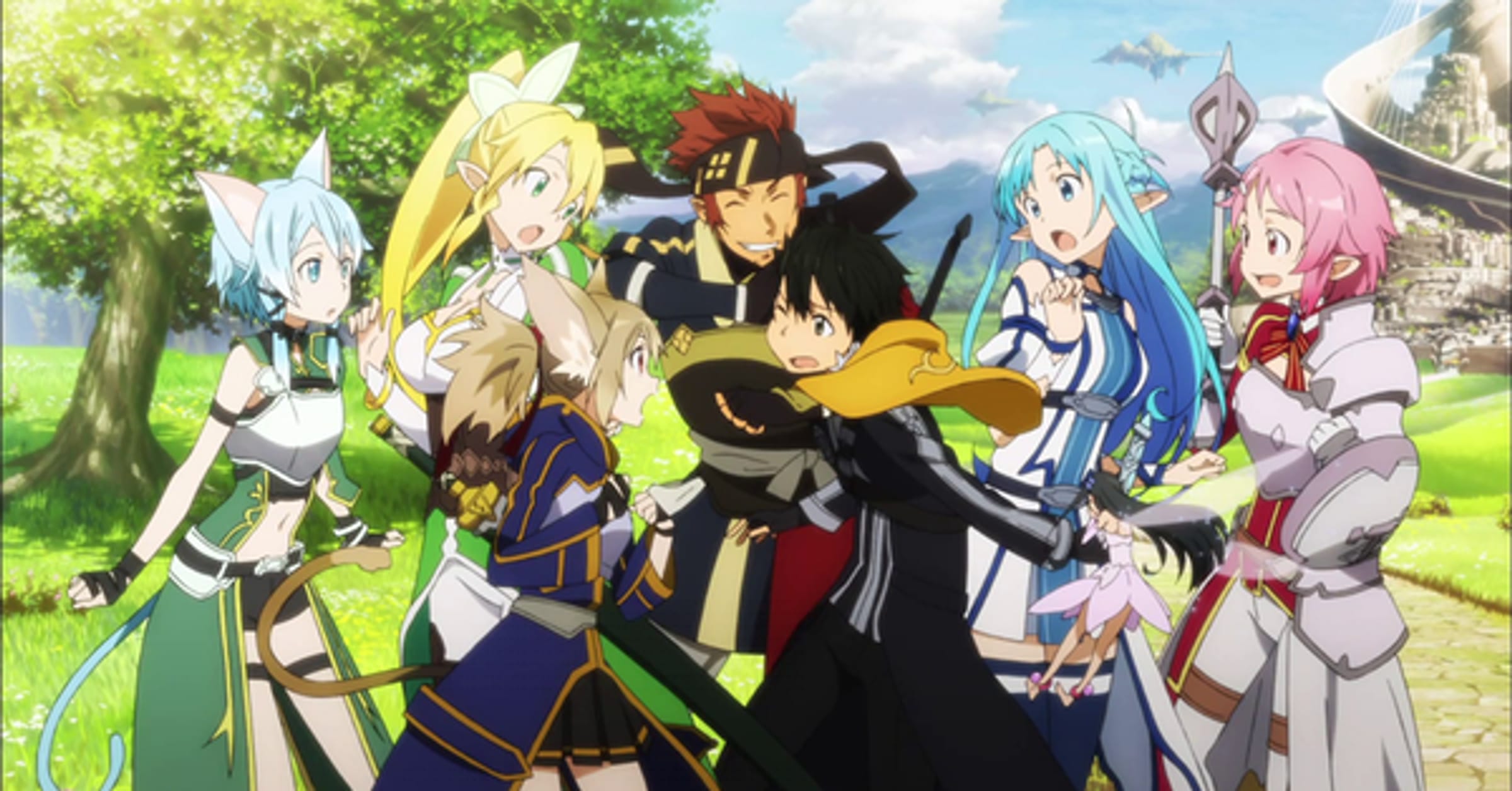 5 animes parecido co Sword art online
