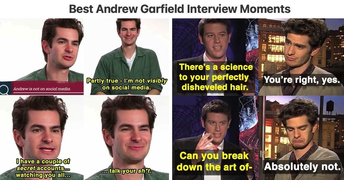 14 Andrew Garfield Interview Moments That Prove He’s An International Treasure