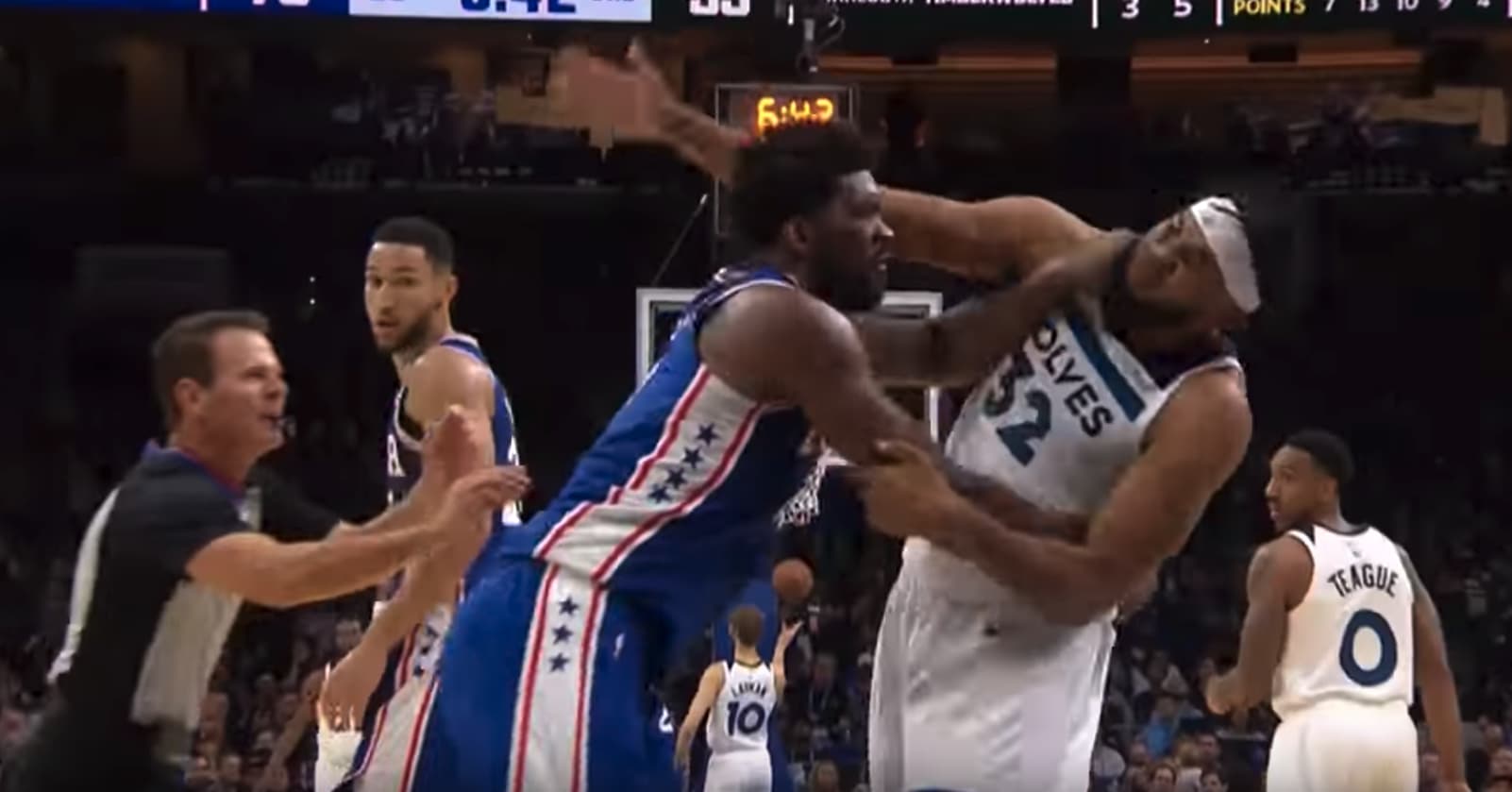 All The Craziest NBA Fights Of The 2019-20 Season, Ranked