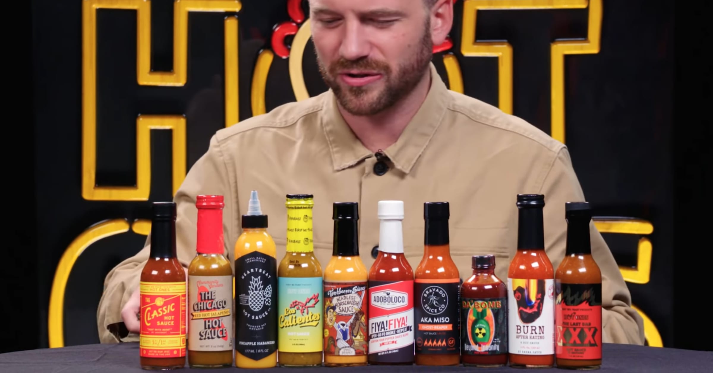 Every Hot Sauce On Hot Ones From The Classic To The Last Dab, Ranked By  Scoville