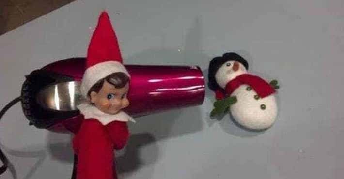 Elf on the Shelf Gone Bad