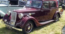 Full List of Armstrong Siddeley Models