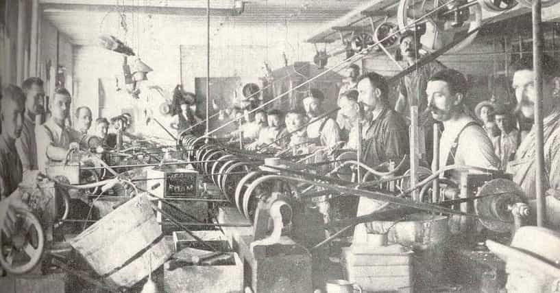 industrial revolution factories working conditions