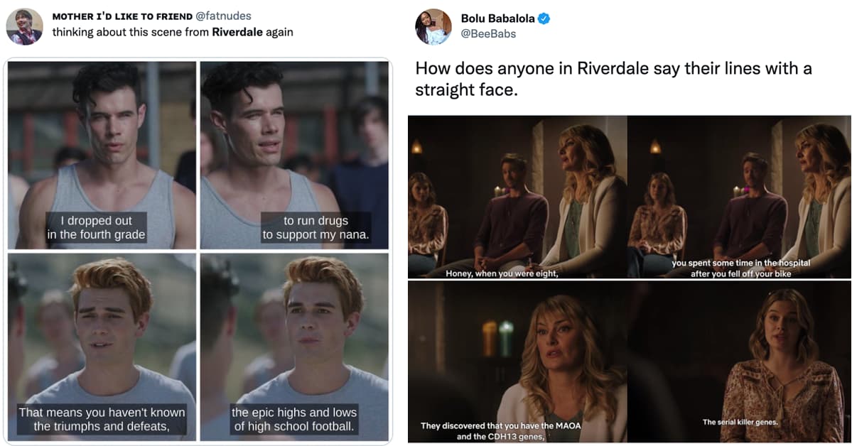 20 Moments Of Cringe Dialogue From 'Riverdale' That Made Us Say, 'Wait ...