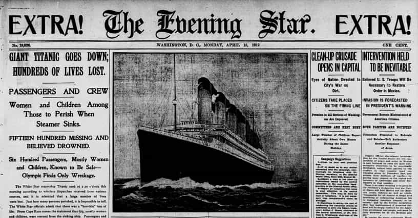 What Newspapers Looked Like The Day After The RMS Titanic Sank