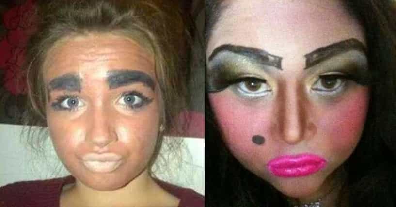 The 25 Worst Makeup Fails Ever Caught on Camera