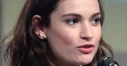 Lily James's Dating and Relationship History