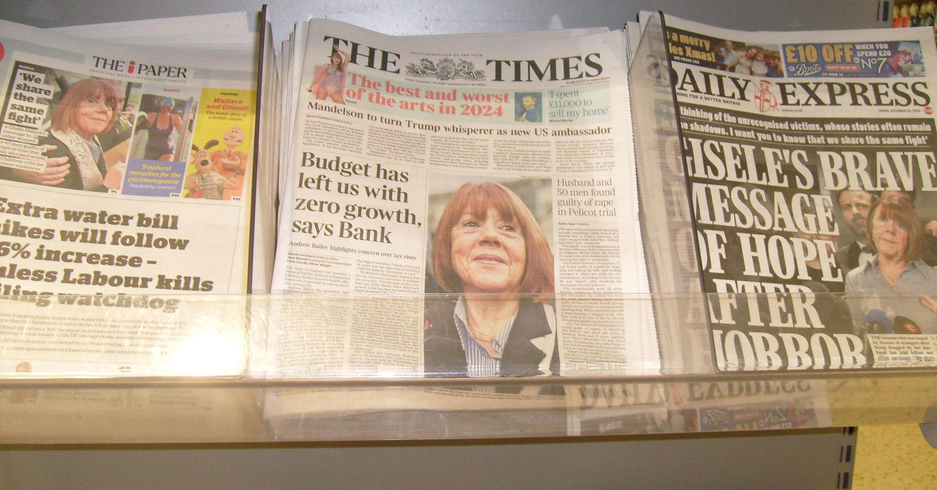 The People's Choice For 'Person Of The Year' Is Gisele Pelicot