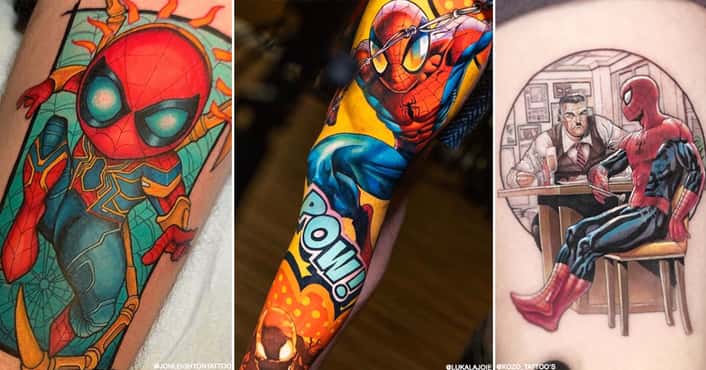 Spidey Tattoos You'll Want, Too