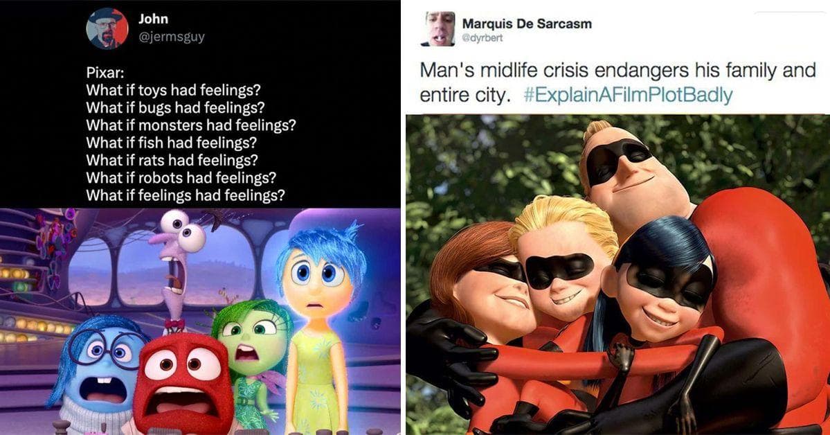20 Hilarious, Unhinged Posts About Pixar Movies That Are Technically True But Also Very, VERY Wrong