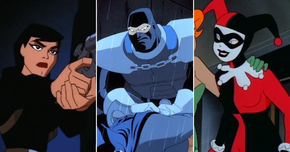 batman cartoon characters