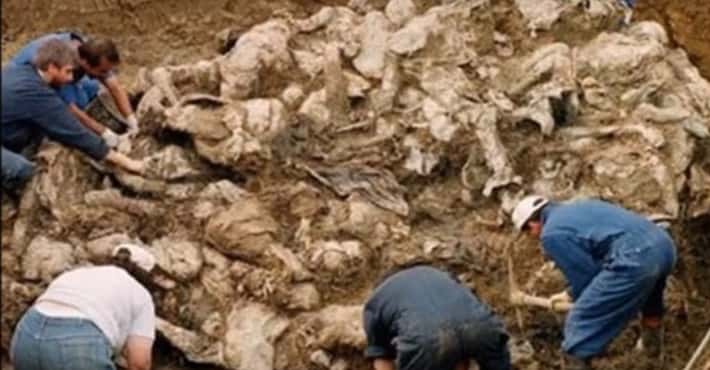 Creepy Unearthed Mass Graves