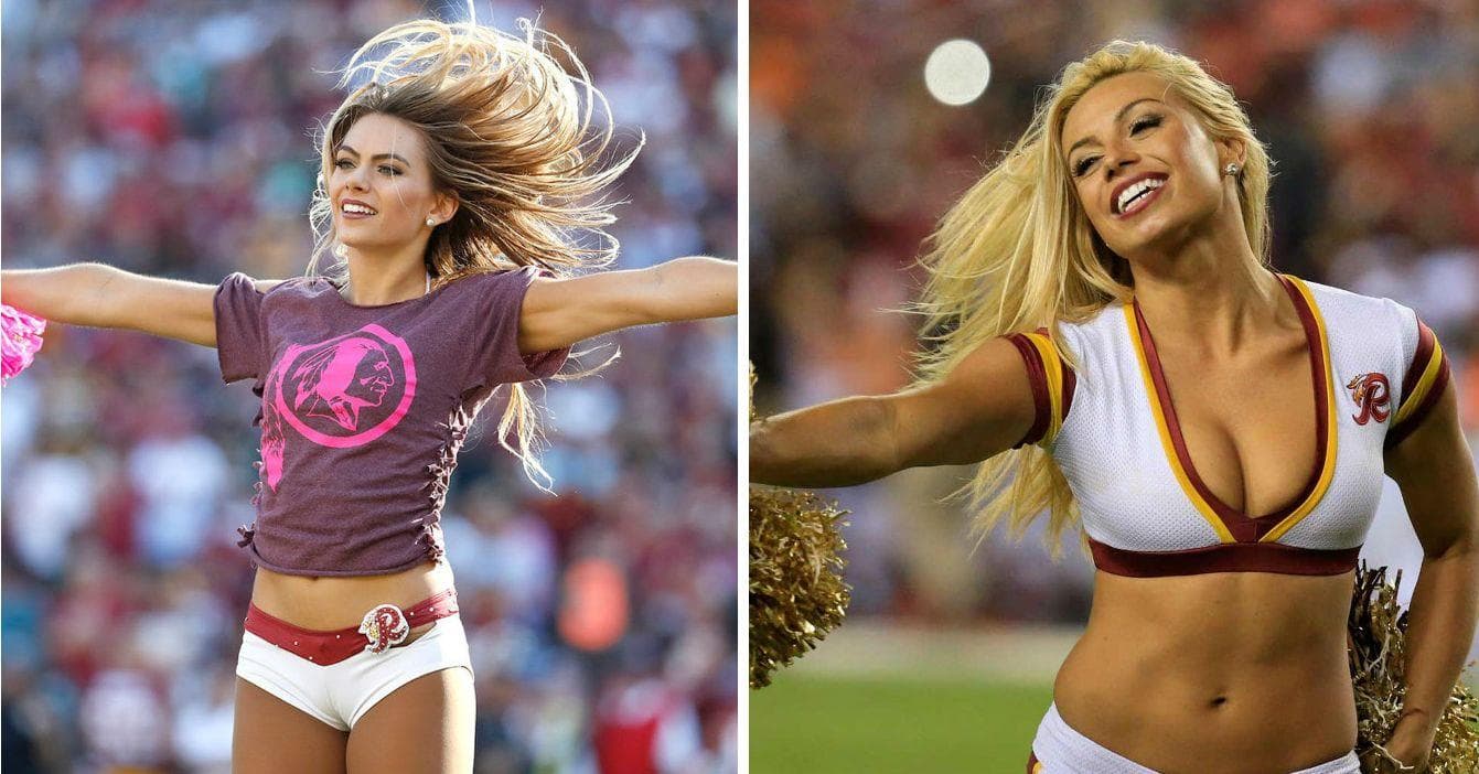 swimsuit washington redskins cheerleaders