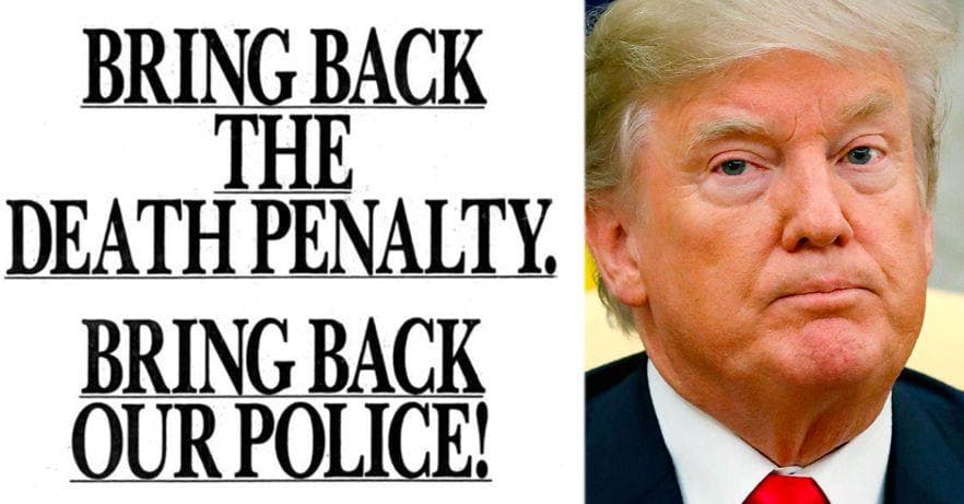 The History Of Donald Trump And The Central Park Five