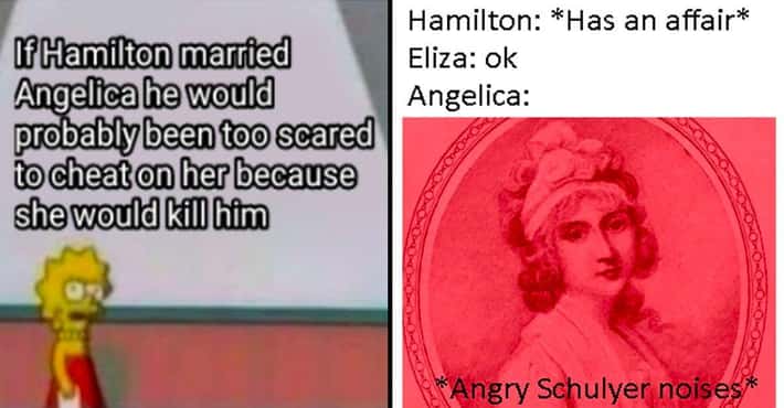 Memes About Angelica, Eliza... and Peggy