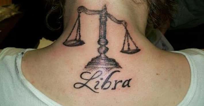 Libra Tattoo Designs & Ideas