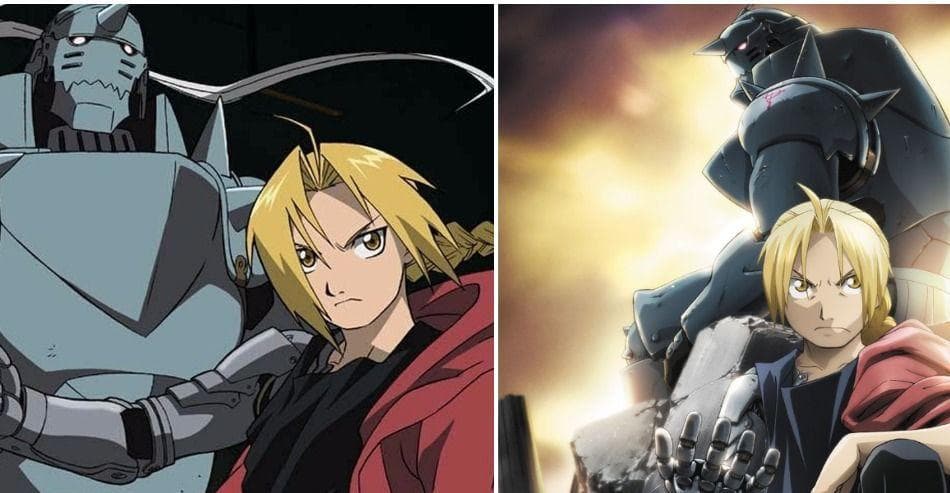 FULLMETAL ALCHEMIST CLÁSSICO VS BROTHERHOOD 