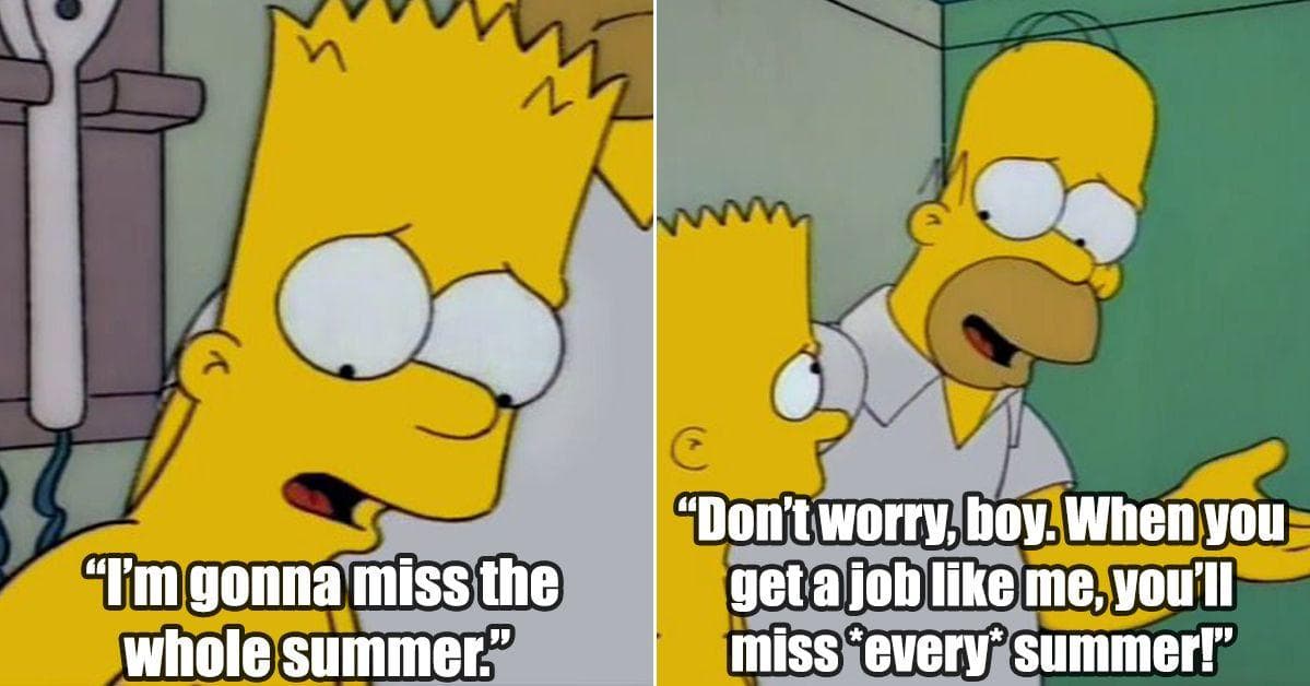 The Best Simpsons Future Was Bart's Saddest Fate