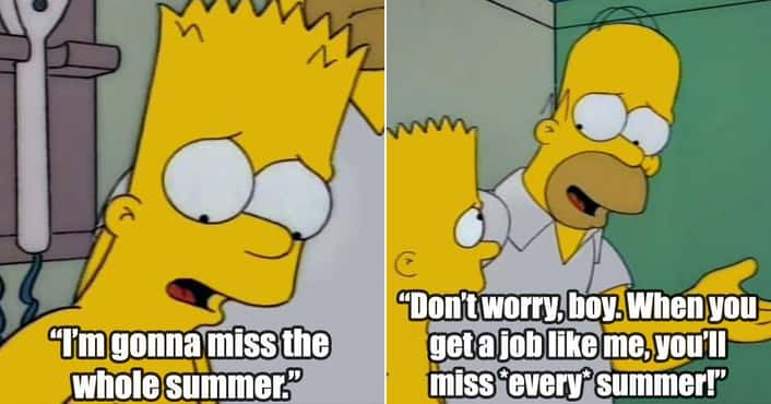 Times 'The Simpsons' Made A Really Great Point
