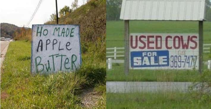Signs You Only See in the South