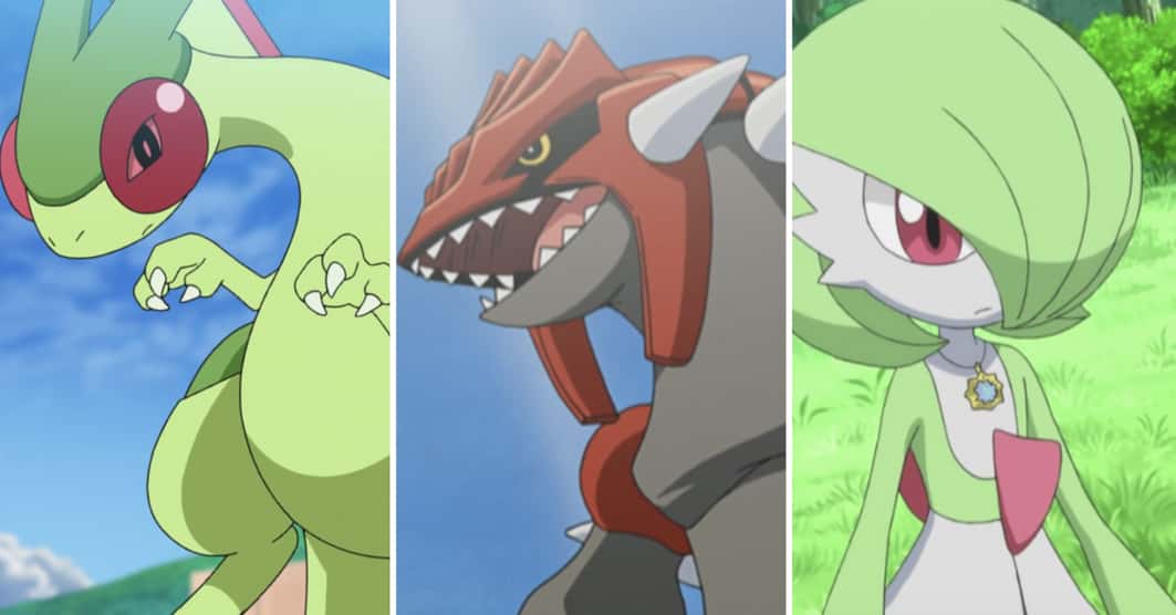 The Best Pokémon In 'Pokémon Ruby, Sapphire, and Emerald,' Ranked By Trainers