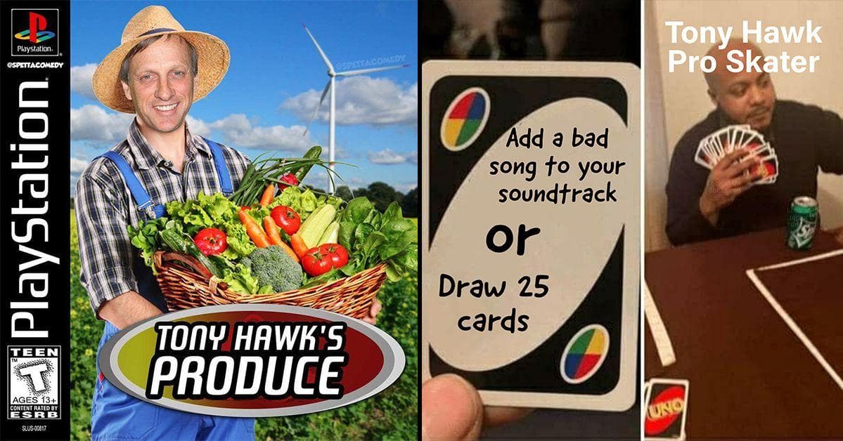 19 Tony Hawk Memes For The Nostalgic Sk8r Kid In All Of Us