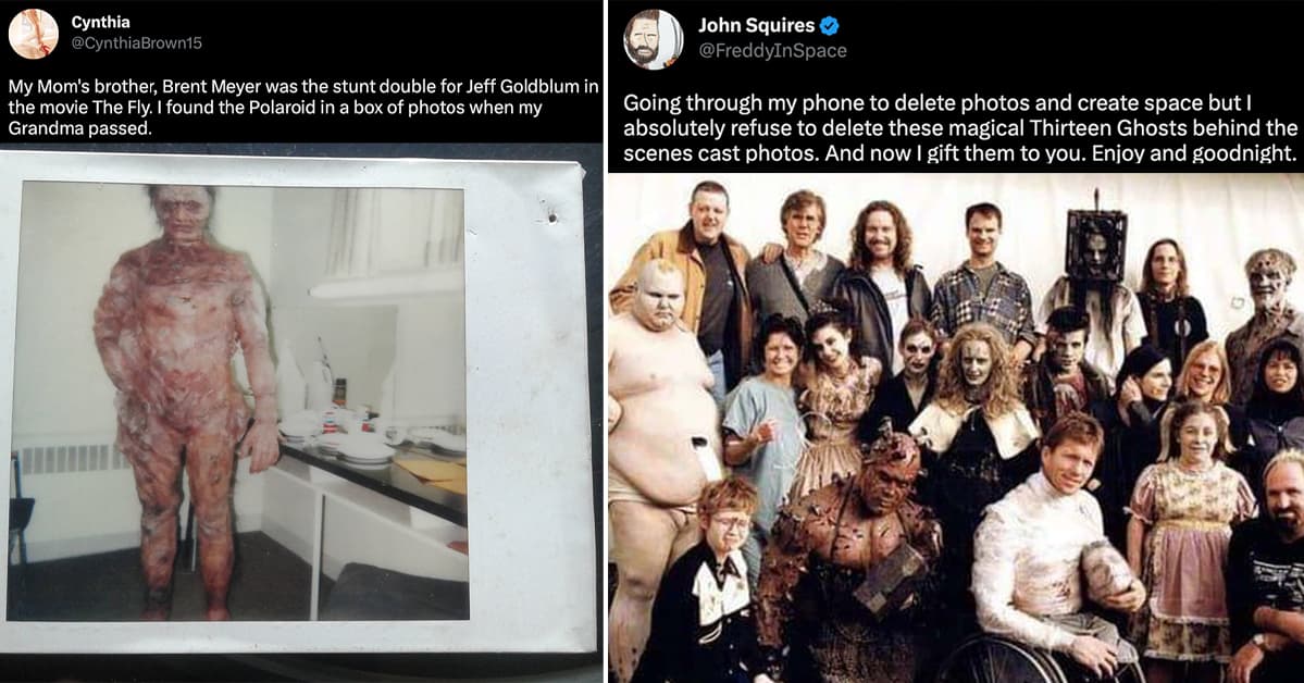 35 Behind-The-Scenes Photos Of Movie Villains, Monsters, And Creatures You Absolutely Need To See