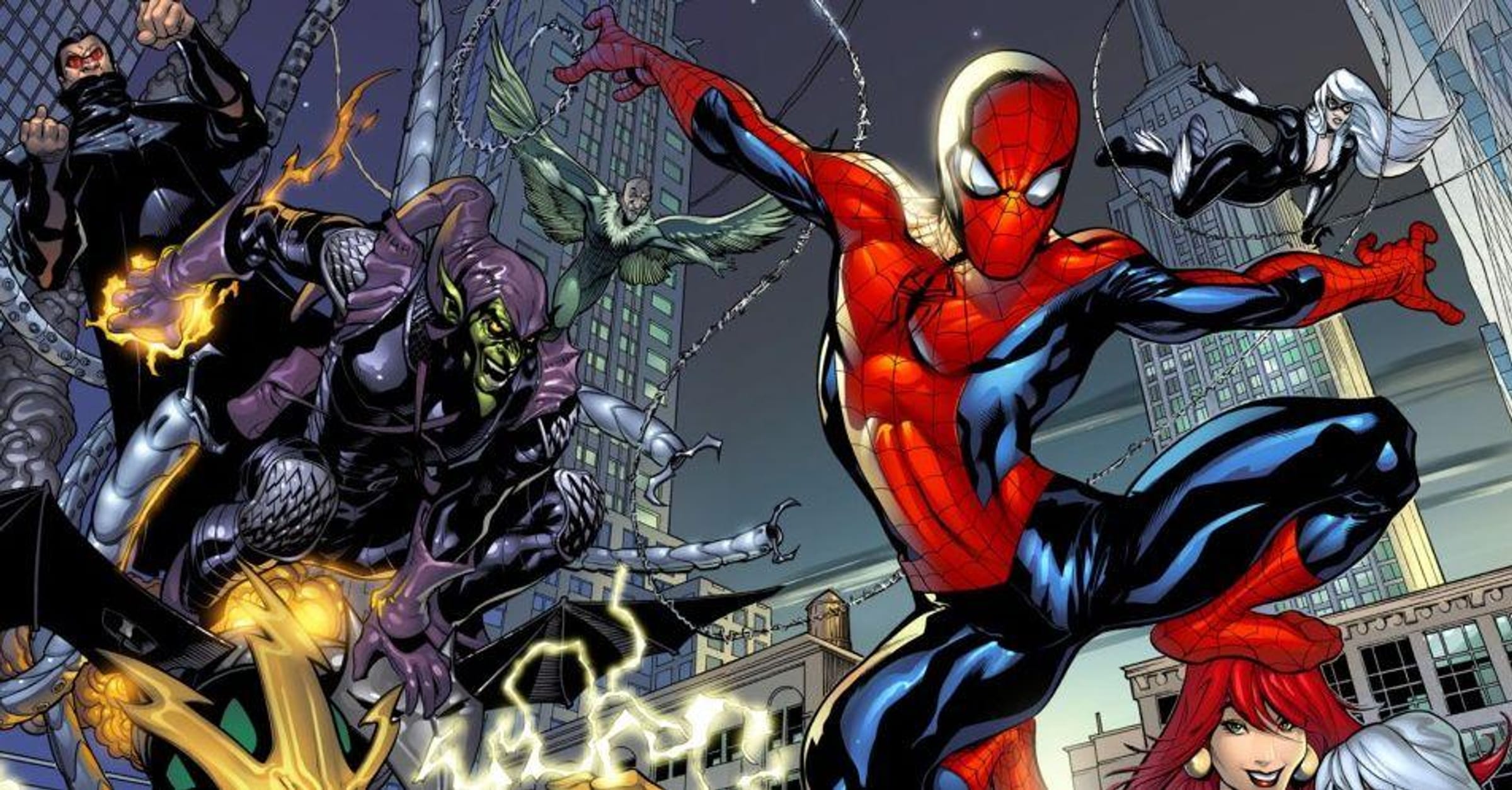 ultimate spiderman comic wallpaper