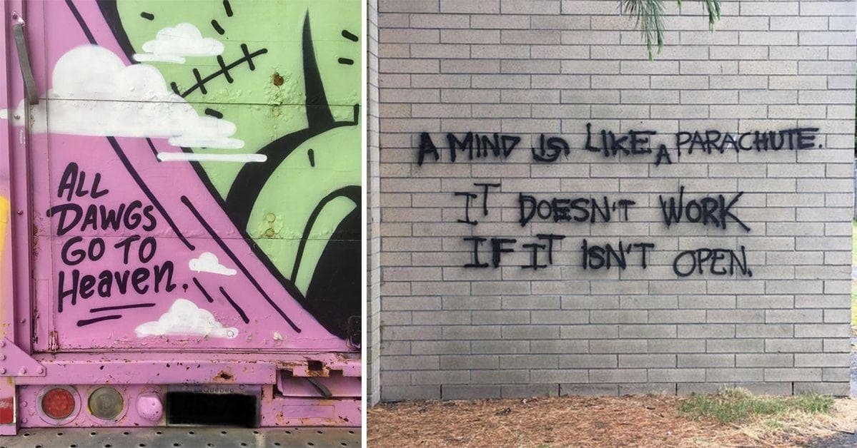 Funny Graffiti Moments