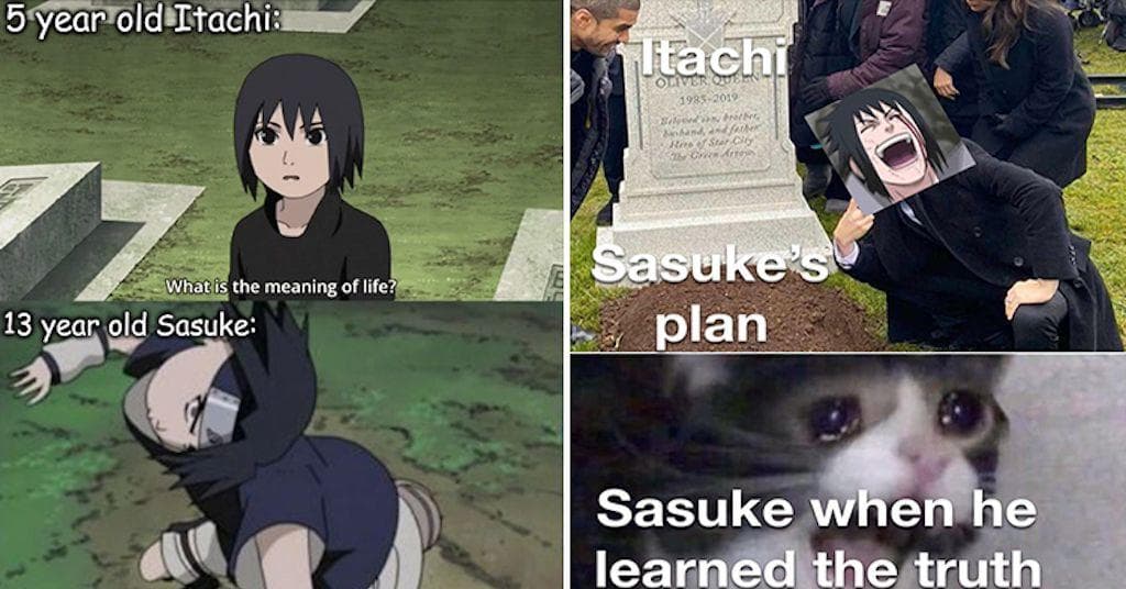 19 Hilarious Memes About Itachi And Sasuke's Relationship
